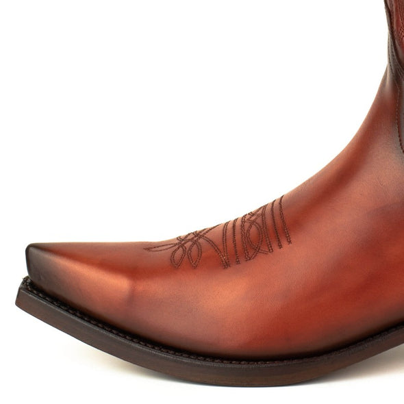 Botas para hombre y mujer Cowboy (Texans) Naranja 1920 Vintage (Mayura Boots)
