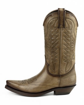Botas unisex Cowboy (Texanas) 1920 Modelo Vintage Taupe (Mayura Boots) | Cowboy Boots Portugal