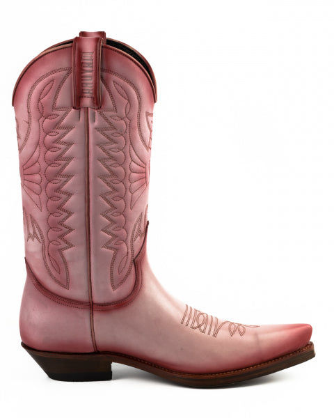 Botas unisex Cowboy (Texanas) 1920 Modelo Vintage Rosa (Mayura Botas) | Cowboy Boots Portugal