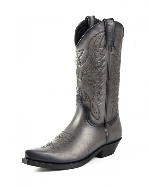 Botas unisex Cowboy (Texanas) 1920 Modelo Vintage Gris (Mayura Botas) | Cowboy Boots Portugal