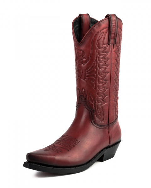 Botas unisex Cowboy (Texanas) Modelo 1920 Vintage Rojo 15-18C (Mayura Botas) | Cowboy Boots Portugal