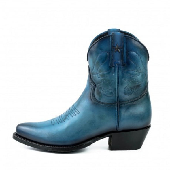 Botas de mujer Cowboy (Texanas) Modelo 2374 Azul Vintage  (Mayura Botas) | Cowboy Boots Portugal