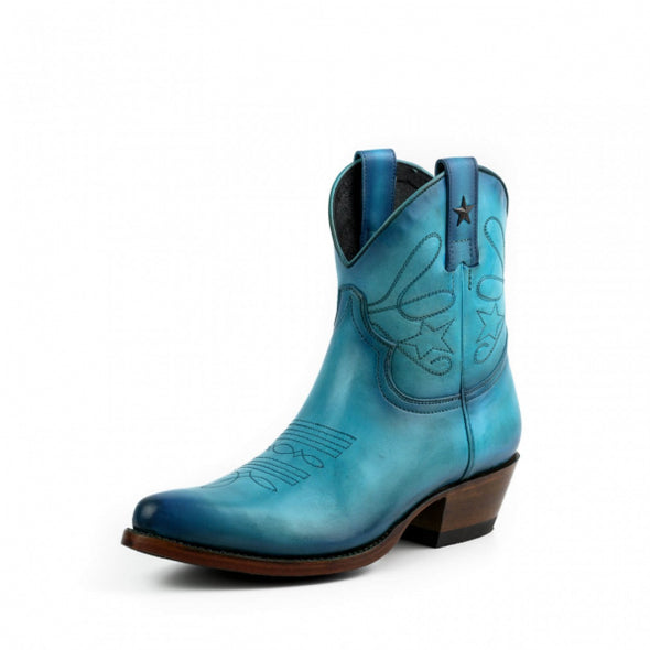 Botas de mujer Cowboy (Texanas) Modelo 2374 Vintage Turquesa (Mayura Botas) | Cowboy Boots Portugal