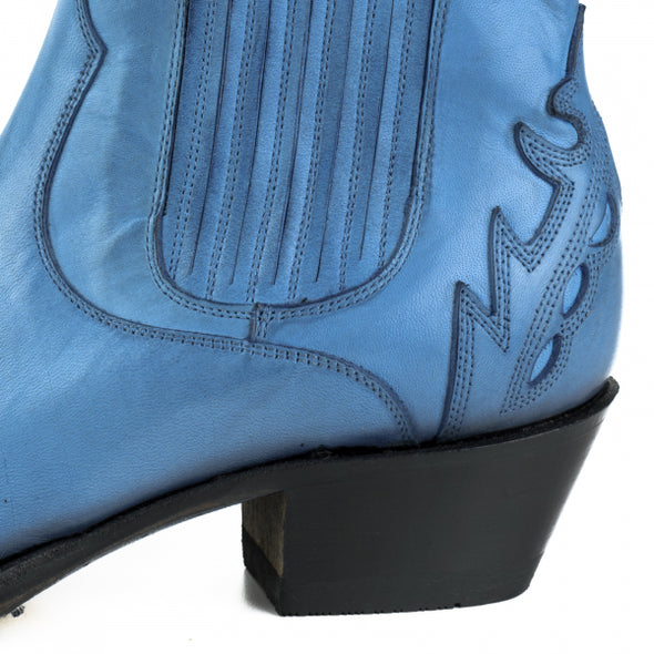 Botas de mujer Cowboy (Texanas) Modelo 2487 Azul 3 (Mayura Botas) | Cowboy Boots Portugal