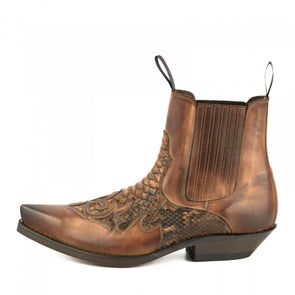 Botas Cowboy (Texan) Modelo ROCK 2500 Cognac | Cowboy Boots Portugal