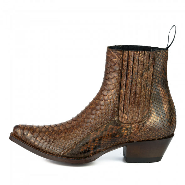 Botas de mujer Cowboy (Texanas) Modelo Marie 2496 Cognac | Cowboy Boots Portugal