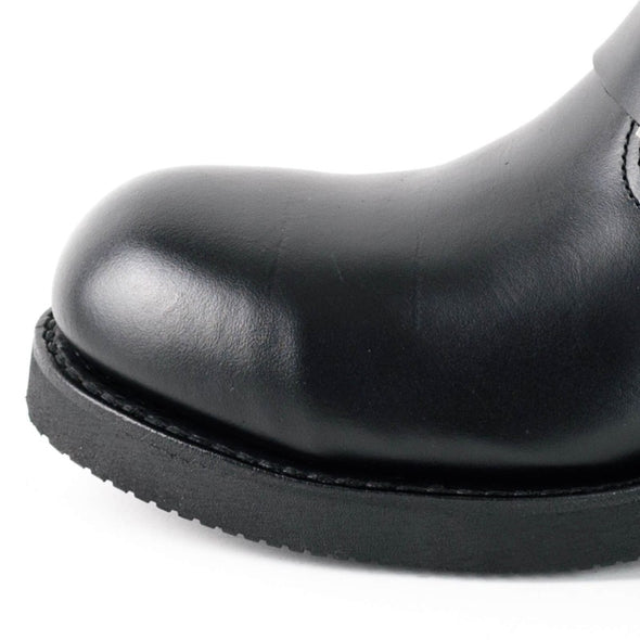 Botas moteras para hombre y mujer Negro 1590-6 Pull Oil Negro (Mayura Boots)