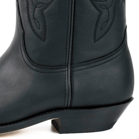 Botas Hombre y Mujer Cowboy (Texanas) Negro 20 Pull Grass Negro (Mayura Boots)