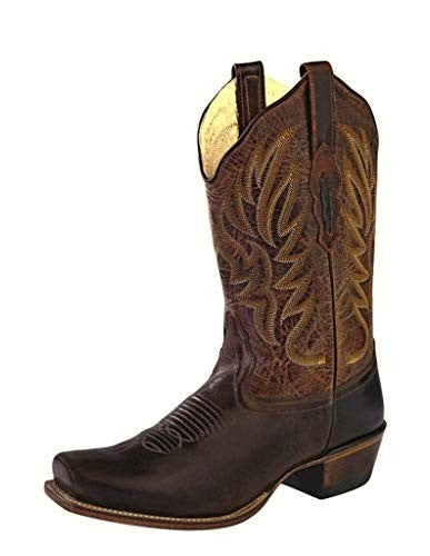 Botas Texan Mujer Cowboy Modelo 18002E