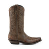 Botas Hombre y Mujer Cowboy (Texanas) Marrón Bicolor 17 Stbu Taupe Ecotan (Mayura Boots)