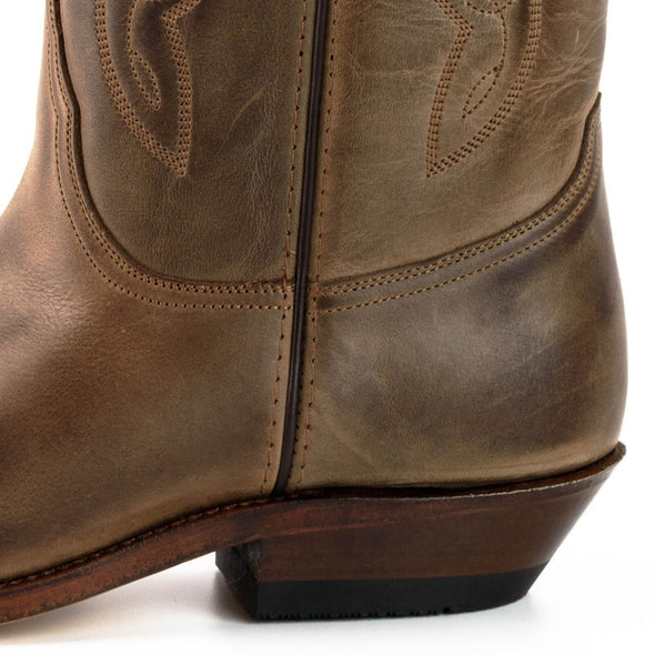 Botas para hombre y mujer Cowboy (Texanas) Marrón 20 en Crazy Old Sadale (Mayura Boots)
